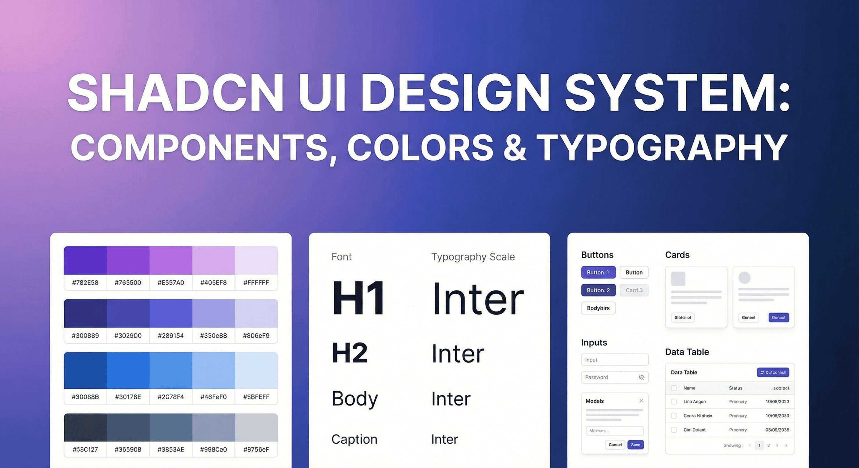 ShadCN UI로 디자인 시스템 구축하기